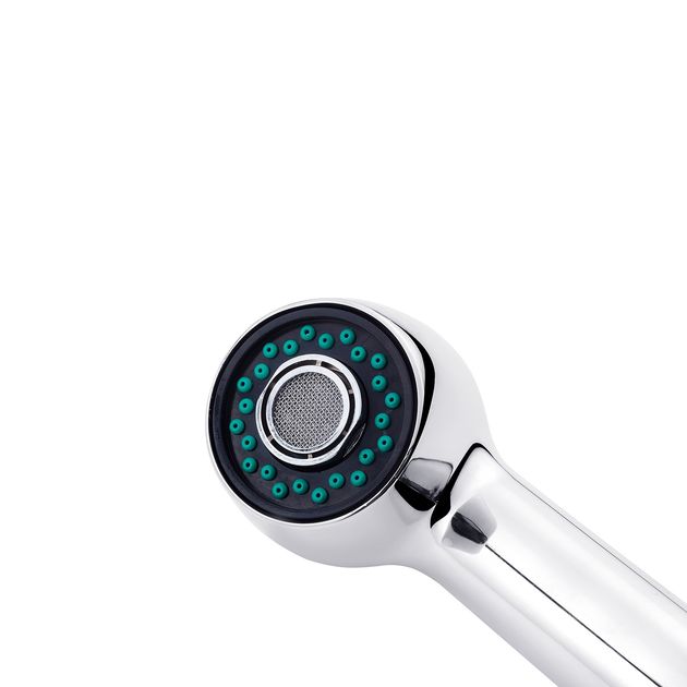 Смеситель для кухни Ibergrif Square M14522 с выдвижным изливом, фото , изображение 4 | SNABZHENIE.com.ua