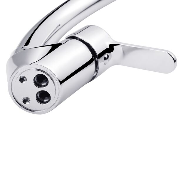 Смеситель кухонный Ibergrif Square M14822, фото , изображение 6 | SNABZHENIE.com.ua