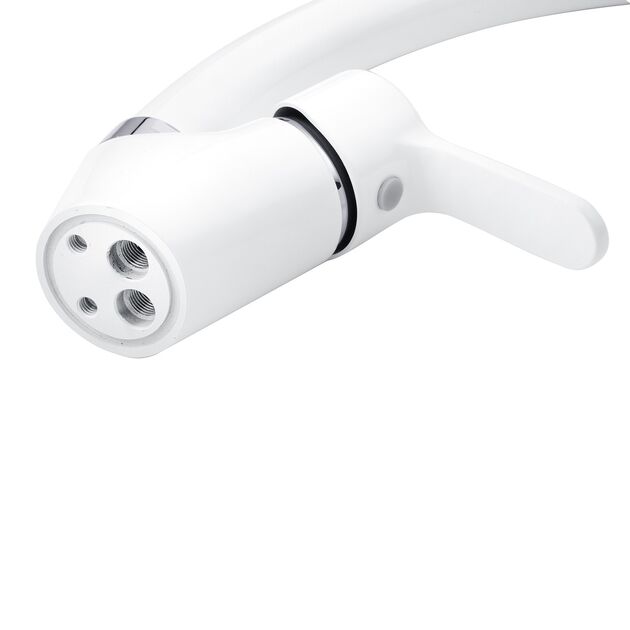 Смеситель для кухни Ibergrif Square M14822W, фото , изображение 7 | SNABZHENIE.com.ua