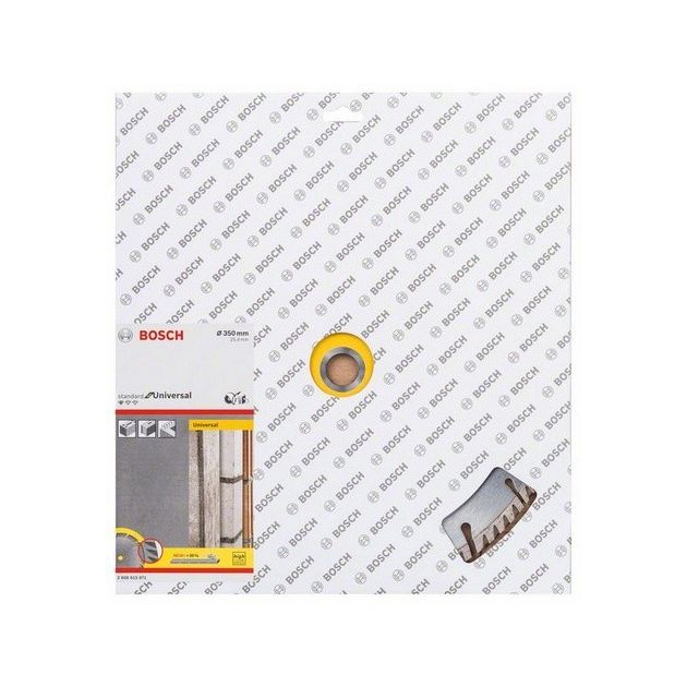 Алмазный отрезной круг BOSCH 350 x 25,4 мм, стандартный универсальный, фото , изображение 2 | SNABZHENIE.com.ua