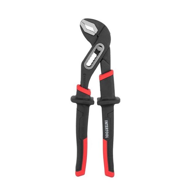 Клещи сантехнические 250 мм, сталь 40CrV, рукоятки STORM INTERTOOL, фото , изображение 2 | SNABZHENIE.com.ua Клещи сантехнические 250 мм, сталь 40CrV, рукоятки STORM INTERTOOL, фото , изображение 2 | SNABZHENIE.com.ua