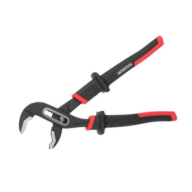 Клещи сантехнические 250 мм, сталь 40CrV, рукоятки STORM INTERTOOL, фото , изображение 3 | SNABZHENIE.com.ua Клещи сантехнические 250 мм, сталь 40CrV, рукоятки STORM INTERTOOL, фото , изображение 3 | SNABZHENIE.com.ua