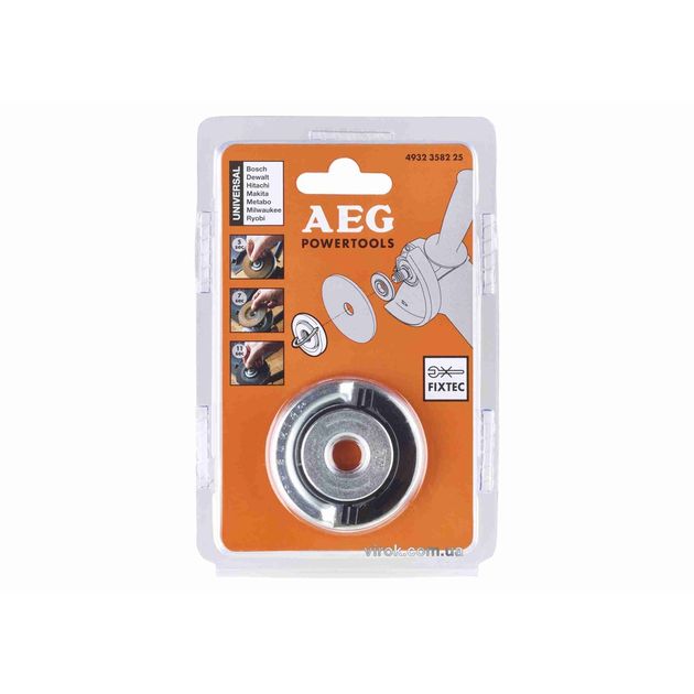 Гайка быстрозажимная для шлифмашин AEG FIXTEC, M14, h=8 мм, фото  | SNABZHENIE.com.ua