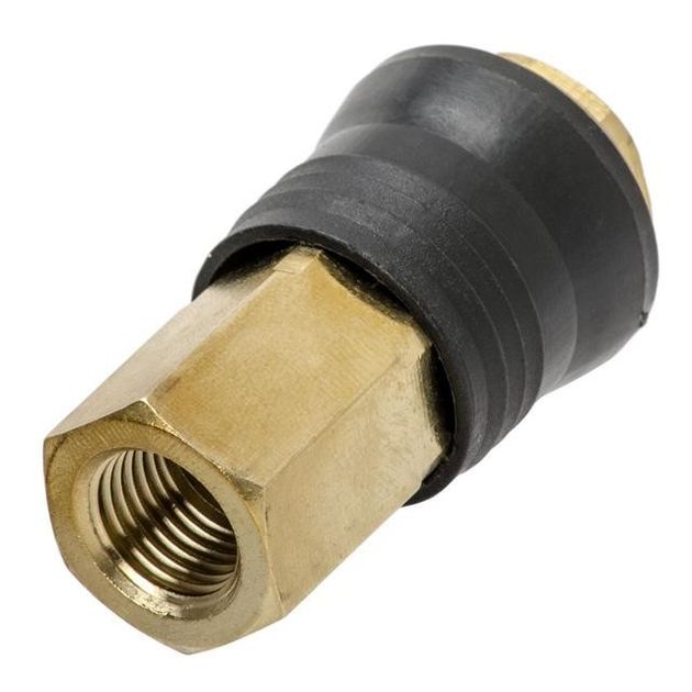 Соединение быстросъемное 1/4" с внутренней резьбой, латунь INTERTOOL PT-1814, фото , изображение 2 | SNABZHENIE.com.ua Соединение быстросъемное 1/4" с внутренней резьбой, латунь INTERTOOL PT-1814, фото , изображение 2 | SNABZHENIE.com.ua