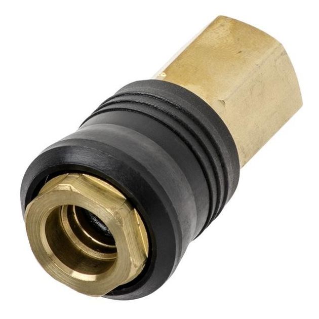 Соединение быстросъемное 1/4" с внутренней резьбой, латунь INTERTOOL PT-1814, фото , изображение 3 | SNABZHENIE.com.ua Соединение быстросъемное 1/4" с внутренней резьбой, латунь INTERTOOL PT-1814, фото , изображение 3 | SNABZHENIE.com.ua