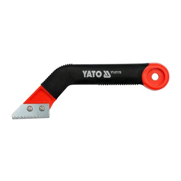 Скребок для фуги YATO, 160 мм, лезвие 50x2 мм, фото  | SNABZHENIE.com.ua