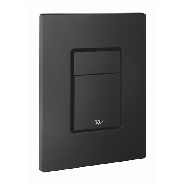 Панель смыва для унитаза Grohe QuickFix Even Black 38966KF0, фото  | SNABZHENIE.com.ua