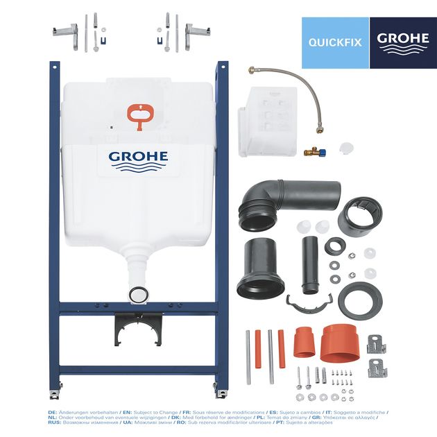 Инсталляция для унитаза Grohe QuickFix Solido 2 в 1 38971000, фото , изображение 3 | SNABZHENIE.com.ua Инсталляция для унитаза Grohe QuickFix Solido 2 в 1 38971000, фото , изображение 3 | SNABZHENIE.com.ua
