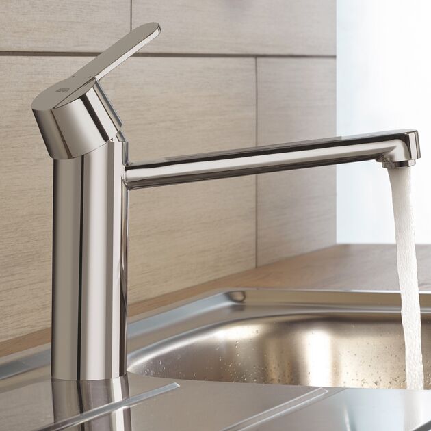 Смеситель кухонный Grohe QuickFix Get 30196000, фото , изображение 4 | SNABZHENIE.com.ua