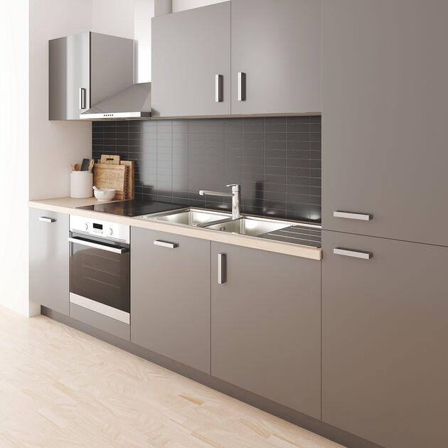 Смеситель кухонный Grohe QuickFix Get 30196000, фото , изображение 5 | SNABZHENIE.com.ua