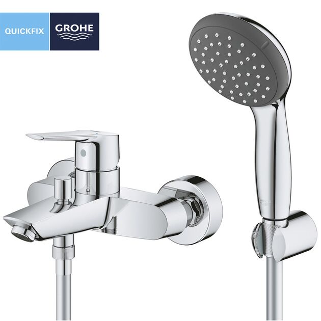 Змішувач для ванни Grohe QuickFix Start 23413002, фото , зображення 3 | SNABZHENIE.com.ua