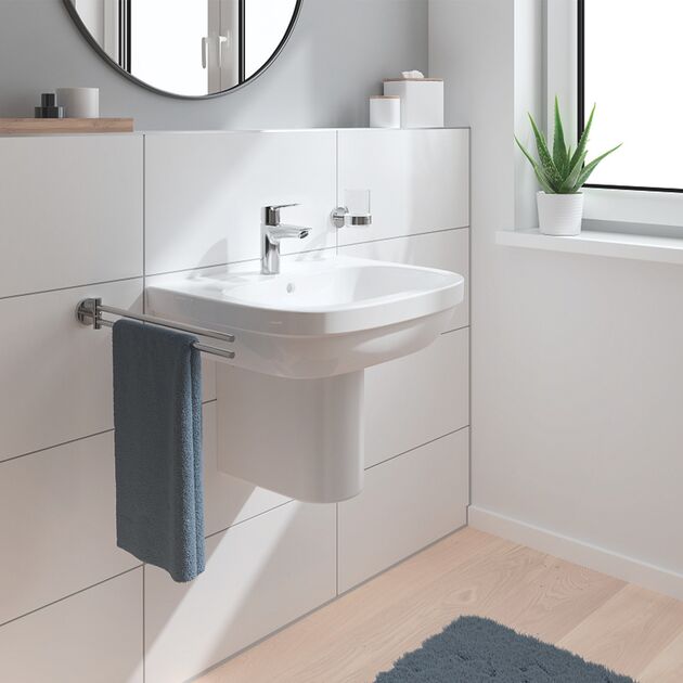 Смеситель для раковины Grohe QuickFix S-Size с донным клапаном, фото , изображение 8 | SNABZHENIE.com.ua Смеситель для раковины Grohe QuickFix S-Size с донным клапаном, фото , изображение 8 | SNABZHENIE.com.ua