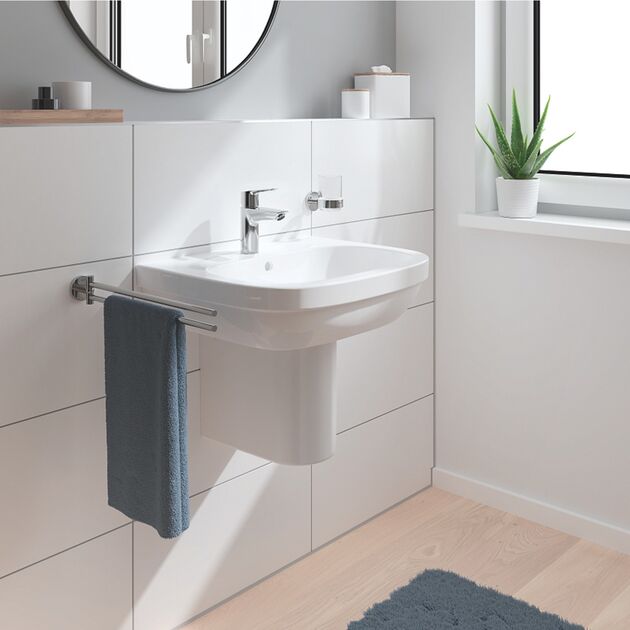 Смеситель для раковины Grohe QuickFix Start S-Size с донным клапаном, фото , изображение 7 | SNABZHENIE.com.ua Смеситель для раковины Grohe QuickFix Start S-Size с донным клапаном, фото , изображение 7 | SNABZHENIE.com.ua