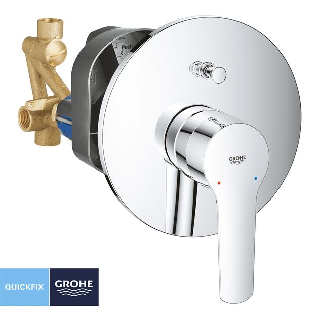Смеситель скрытого монтажа Grohe QuickFix Start 23558002 для ванны, фото , изображение 3 | SNABZHENIE.com.ua