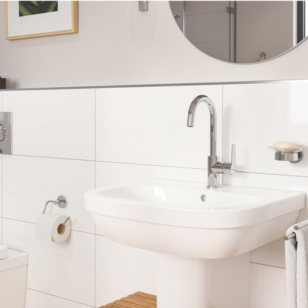 Смеситель для раковины Grohe QuickFix Start L-Size 24203002, фото , изображение 7 | SNABZHENIE.com.ua Смеситель для раковины Grohe QuickFix Start L-Size 24203002, фото , изображение 7 | SNABZHENIE.com.ua