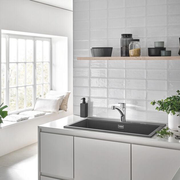 Смеситель для кухни Grohe QuickFix Start 30531001, фото , изображение 6 | SNABZHENIE.com.ua