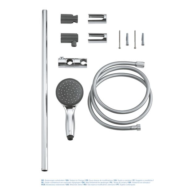 Душевой гарнитур Grohe Vitalio Start 100 QuickFix 27948000, фото , изображение 4 | SNABZHENIE.com.ua Душевой гарнитур Grohe Vitalio Start 100 QuickFix 27948000, фото , изображение 4 | SNABZHENIE.com.ua