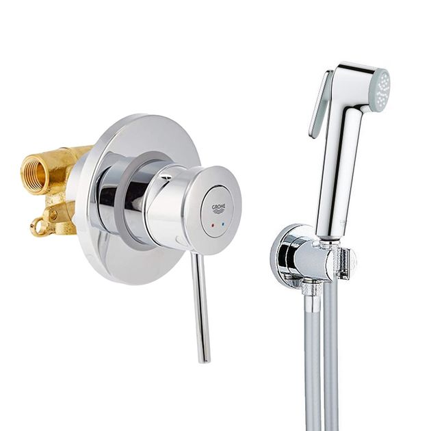 Набор для скрытого монтажа гигиенического душа Grohe BauClassic, фото  | SNABZHENIE.com.ua