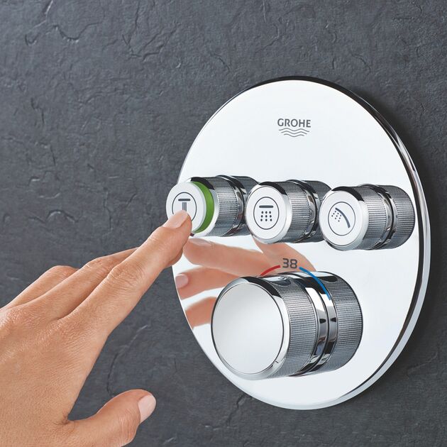 Душевая система Grohe QuickFix SmartControl скрытого монтажа, фото , изображение 8 | SNABZHENIE.com.ua Душевая система Grohe QuickFix SmartControl скрытого монтажа, фото , изображение 8 | SNABZHENIE.com.ua