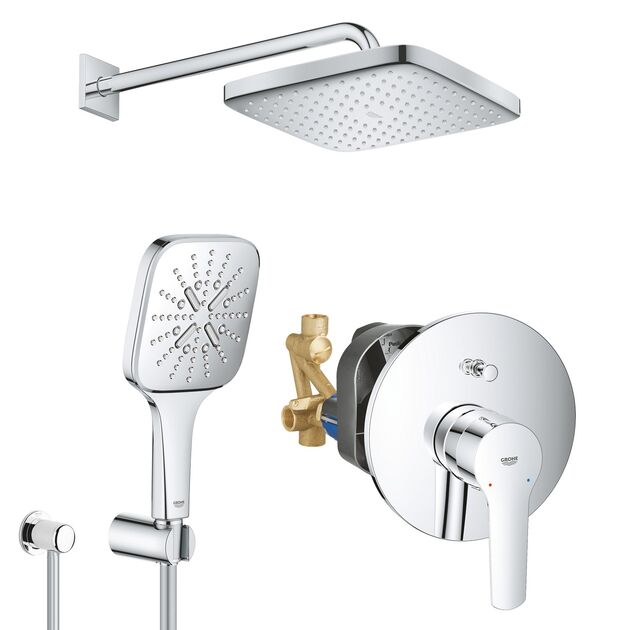 Душевая система Grohe QuickFix Start UA25183007 скрытого монтажа, фото  | SNABZHENIE.com.ua