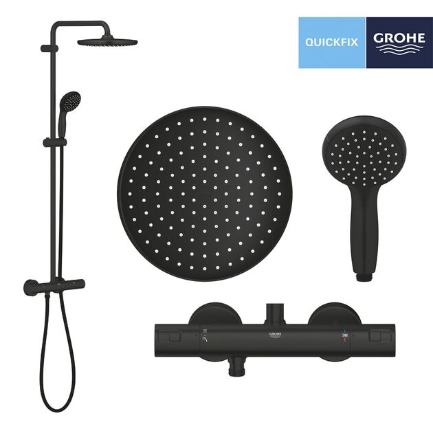 Душевая система термостатическая Grohe Vitalio Start 250 266772430, фото , изображение 3 | SNABZHENIE.com.ua Душевая система термостатическая Grohe Vitalio Start 250 266772430, фото , изображение 3 | SNABZHENIE.com.ua