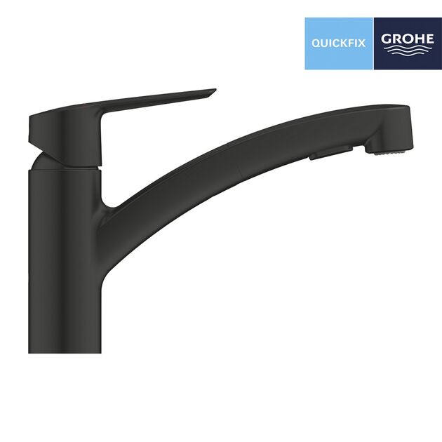 Смеситель кухонный Grohe QuickFix Start 303072431, фото , изображение 3 | SNABZHENIE.com.ua