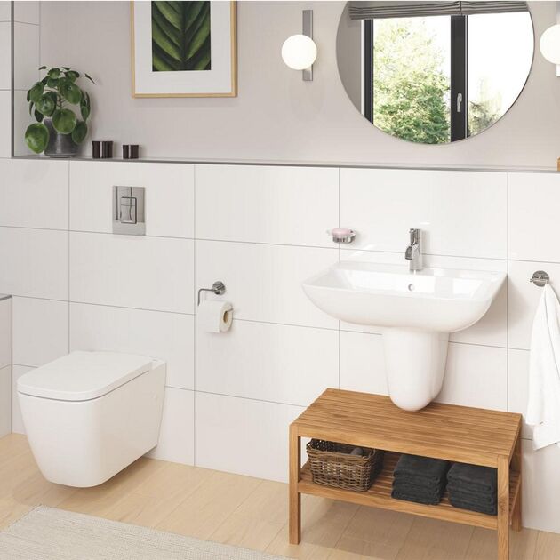 Держатель для туалетной бумаги Grohe QuickFix Start 41200000, фото , изображение 5 | SNABZHENIE.com.ua Держатель для туалетной бумаги Grohe QuickFix Start 41200000, фото , изображение 5 | SNABZHENIE.com.ua