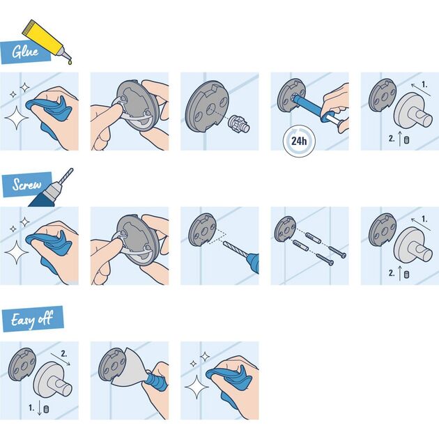 Держатель для туалетного паперу Grohe QuickFix Start 41179000, фото , зображення 4 | SNABZHENIE.com.ua Держатель для туалетного паперу Grohe QuickFix Start 41179000, фото , зображення 4 | SNABZHENIE.com.ua
