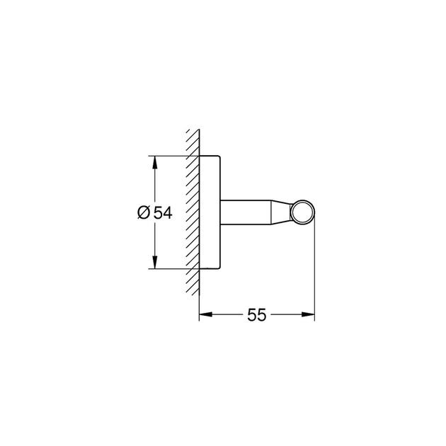 Крючок для ванної кімнати Grohe QuickFix Start Cosmopolitan 41168000, фото , зображення 2 | SNABZHENIE.com.ua Крючок для ванної кімнати Grohe QuickFix Start Cosmopolitan 41168000, фото , зображення 2 | SNABZHENIE.com.ua