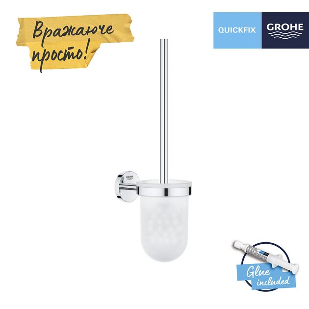 Ершик для унитаза настенный Grohe Cosmopolitan 41169000, фото , изображение 3 | SNABZHENIE.com.ua Ершик для унитаза настенный Grohe Cosmopolitan 41169000, фото , изображение 3 | SNABZHENIE.com.ua