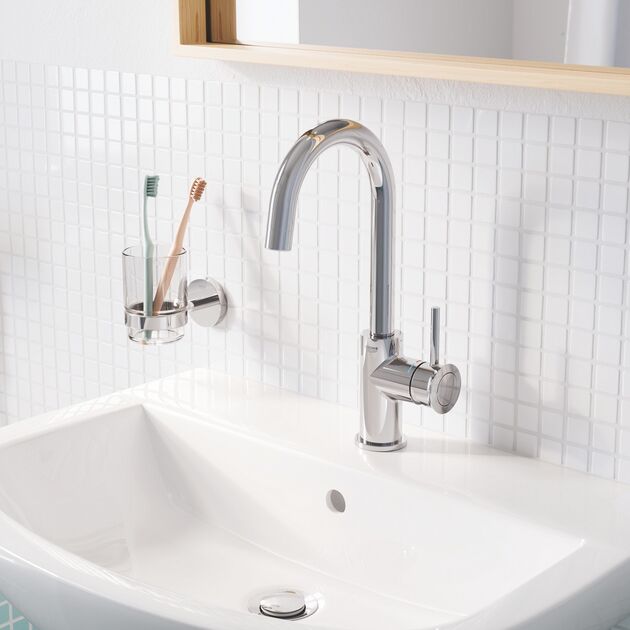 Стакан Grohe QuickFix 41184000, фото , изображение 4 | SNABZHENIE.com.ua