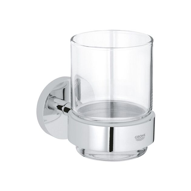 Стакан Grohe QuickFix Start с держателем 41194000, фото  | SNABZHENIE.com.ua