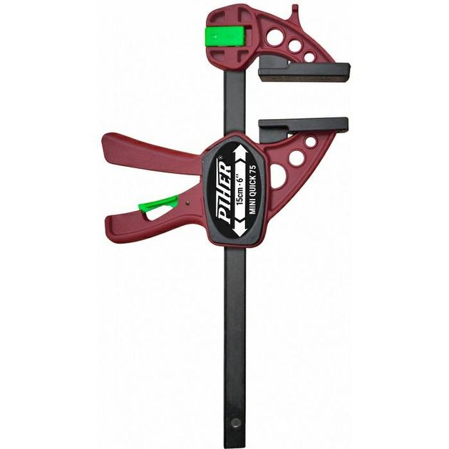 Струбцина Mini Quick PIHER-15 см (щелепа 5,5 см) PIHER, фото  | SNABZHENIE.com.ua