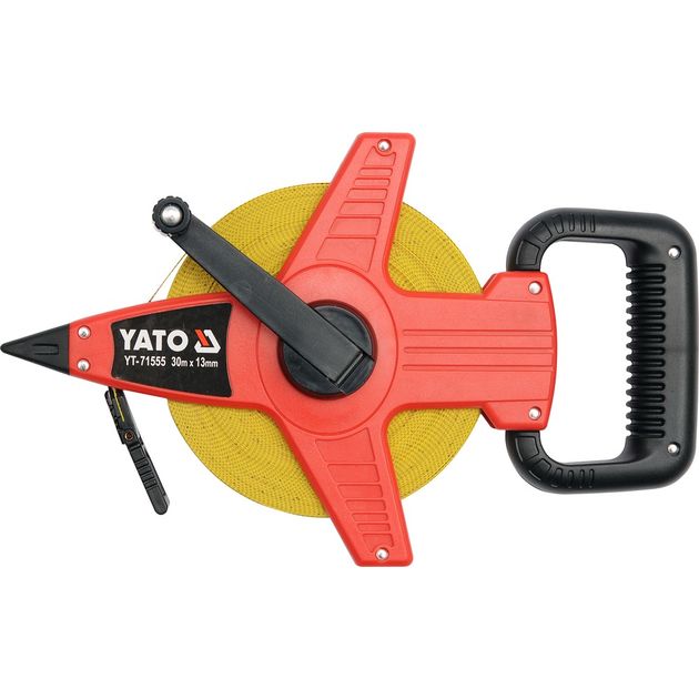 Рулетка геодезическая 50 м, стекловолокно YATO (YT-71556), фото  | SNABZHENIE.com.ua