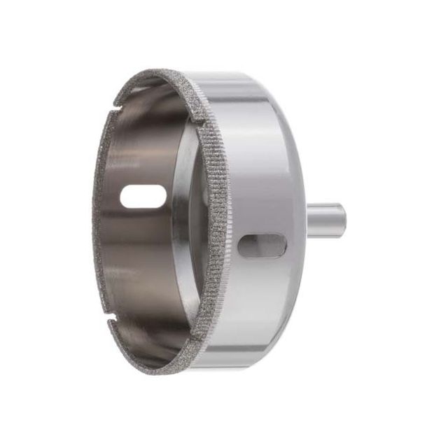 Алмазное сверло для стекла и керамики 80 мм INTERTOOL SD-0376, фото  | SNABZHENIE.com.ua