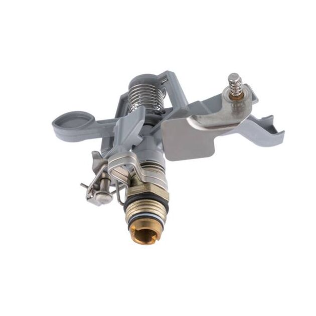 Дощуватель пульсуючий з повною/частковою зоною поливу на базі, круг/сектор поливу до 12 м, metal INTERTOOL GE-0074, фото , зображення 6 | SNABZHENIE.com.ua Дощуватель пульсуючий з повною/частковою зоною поливу на базі, круг/сектор поливу до 12 м, metal INTERTOOL GE-0074, фото , зображення 6 | SNABZHENIE.com.ua