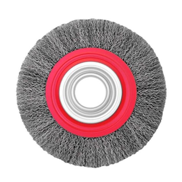 Щетка кольцевая 200x32 мм (витая проволока) INTERTOOL BT-6200, фото  | SNABZHENIE.com.ua