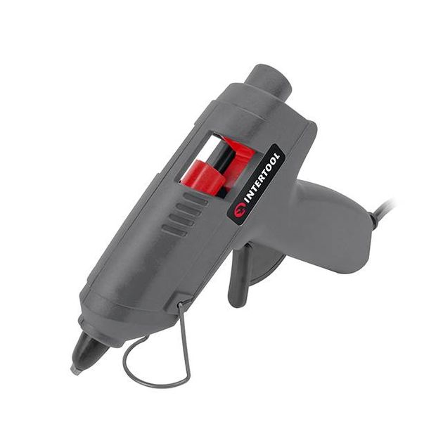 Клеевой пистолет INTERTOOL RT-1009, 10 Вт, 230 В, 7-8 мм, фото , изображение 2 | SNABZHENIE.com.ua