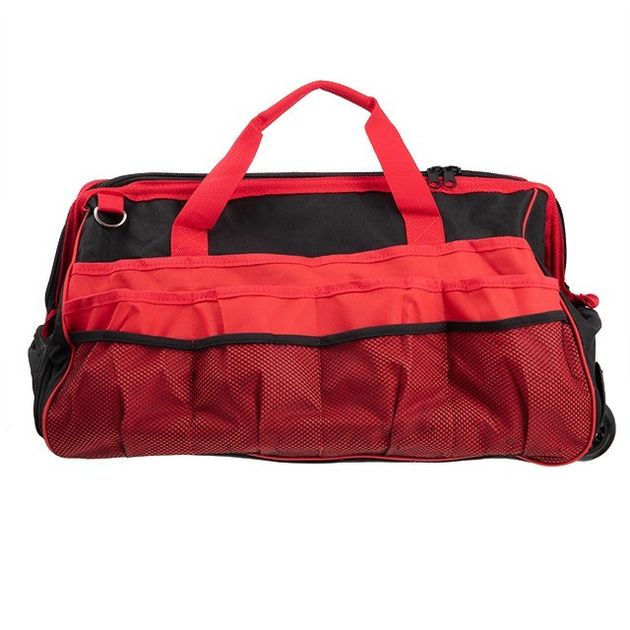 Сумка-тележка для інструмента з телескопічною ручкою 510*290*360 мм INTERTOOL BX-9007, фото , зображення 2 | SNABZHENIE.com.ua Сумка-тележка для інструмента з телескопічною ручкою 510*290*360 мм INTERTOOL BX-9007, фото , зображення 2 | SNABZHENIE.com.ua