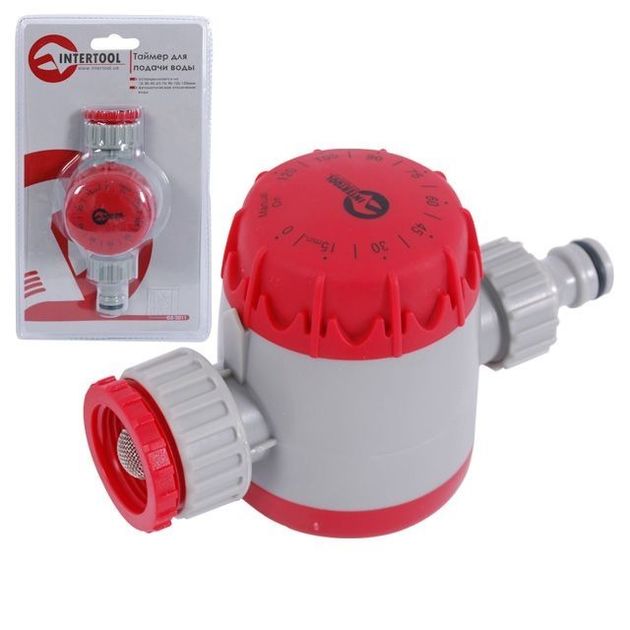 Автоматический таймер подачи воды для полива INTERTOOL GE-2011, фото  | SNABZHENIE.com.ua