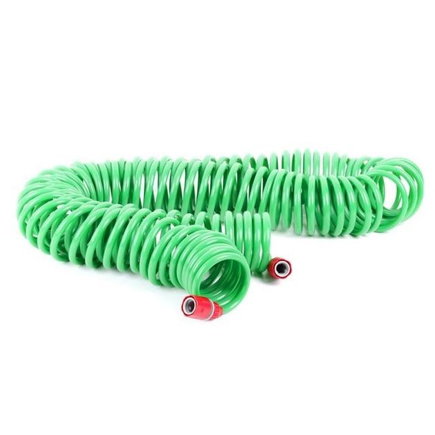 Шланг поливочный спиральный 30 м с коннекторами INTERTOOL GE-4003, фото , изображение 3 | SNABZHENIE.com.ua