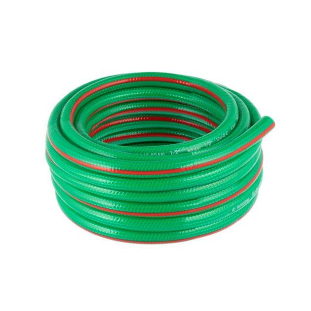Шланг водяной 1/2", 10 м, 4-х слойный, армированный, PVC INTERTOOL, фото  | SNABZHENIE.com.ua