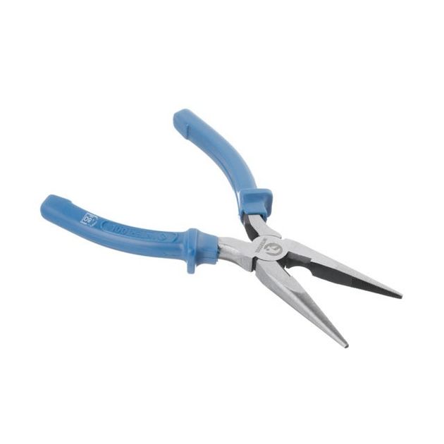 Щипцы прямые удлиненные 180 мм INTERTOOL HT-0122, фото  | SNABZHENIE.com.ua