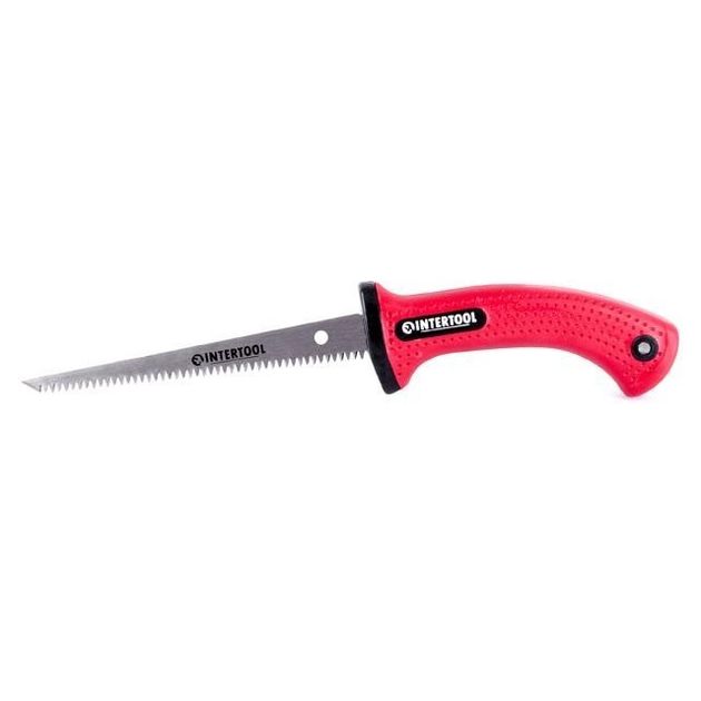 Ножовка INTERTOOL HT-3121 для гипсокартона 150 мм, 7 зубьев, фото  | SNABZHENIE.com.ua