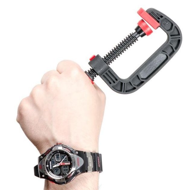 Струбцина тип C 2/50 мм, нейлонова INTERTOOL HT-6011, фото , зображення 3 | SNABZHENIE.com.ua