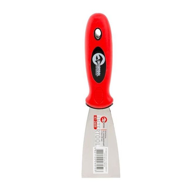 Шпатель нержавейка 50 мм Проф INTERTOOL KT-2605, фото  | SNABZHENIE.com.ua