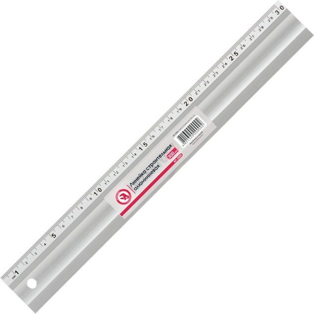 Линейка алюминиевая INTERTOOL MT-2000, 300мм, фото  | SNABZHENIE.com.ua