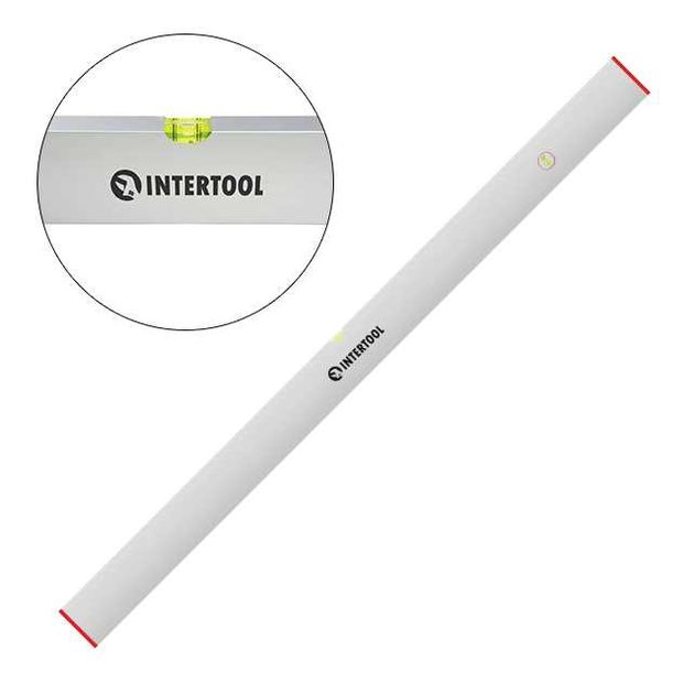 Правило-уровень INTERTOOL MT-2015 150 см, 2 капсулы, вертик. и гор., фото  | SNABZHENIE.com.ua