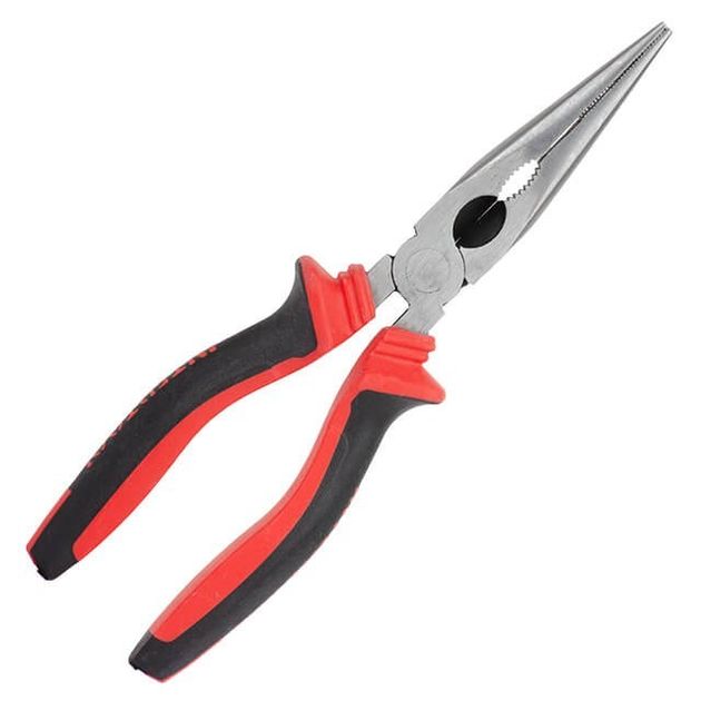 Щипцы удлиненные прямые 200 мм, INTERTOOL NT-0140, фосфатированные, фото , изображение 2 | SNABZHENIE.com.ua Щипцы удлиненные прямые 200 мм, INTERTOOL NT-0140, фосфатированные, фото , изображение 2 | SNABZHENIE.com.ua