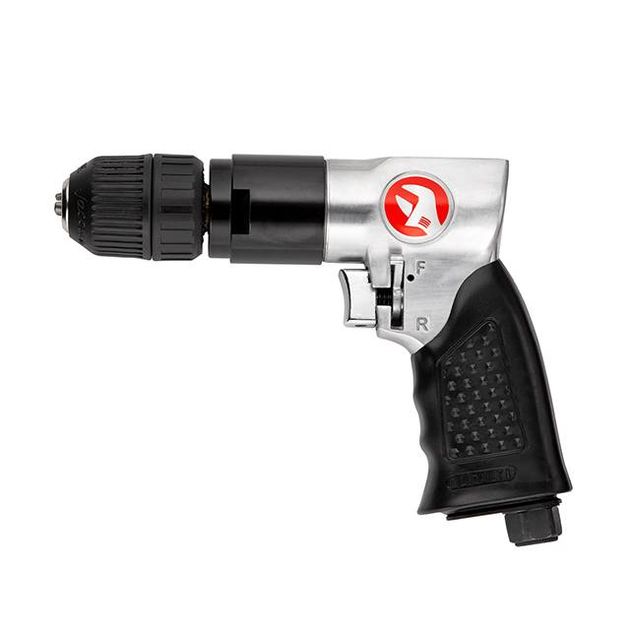 Дрель пневматична з реверсом, патрон самозажимний 1,5-10 мм, 3/8 INTERTOOL PT-0903, фото , зображення 2 | SNABZHENIE.com.ua